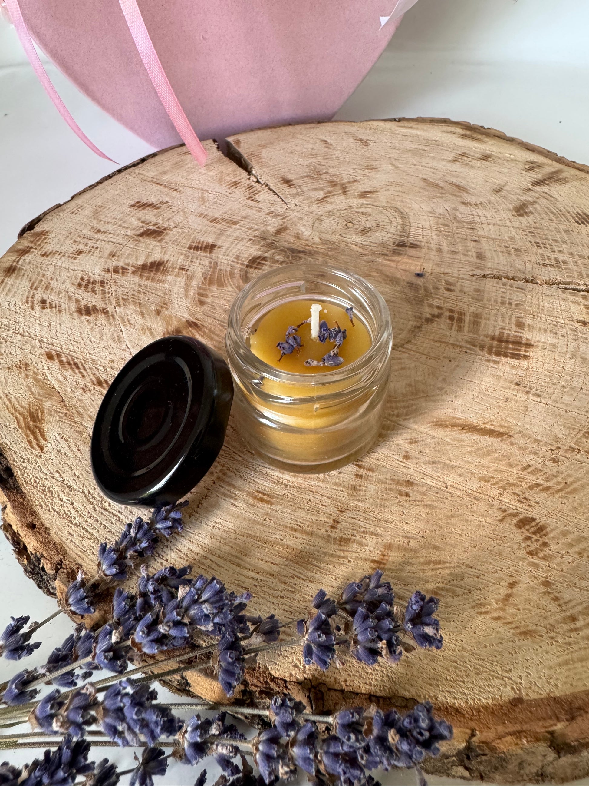 Honey candle - Lavender