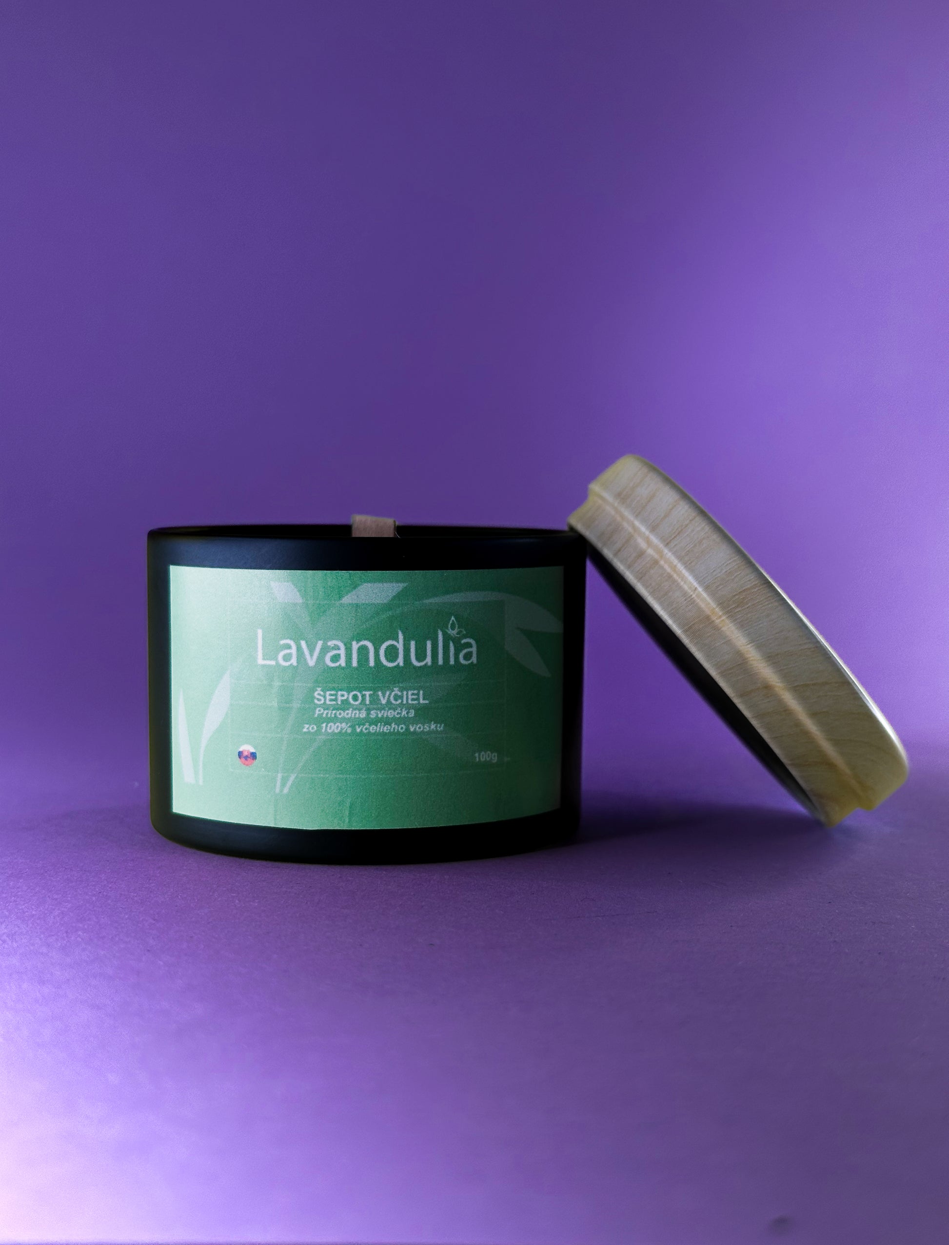 Whisper of the Bees – Naturkerze aus 100 % Bienenwachs